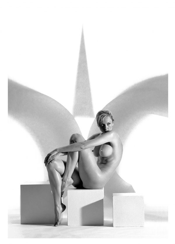 50 x 70 cm In Front of Shadow Sculpture 1 - a11351