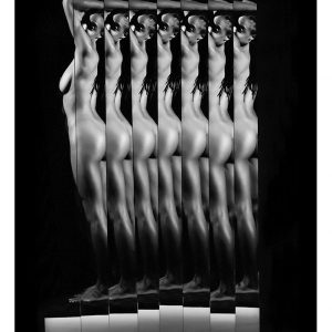 30 x 40 cm Eight Mirror Reflection Back - e14998